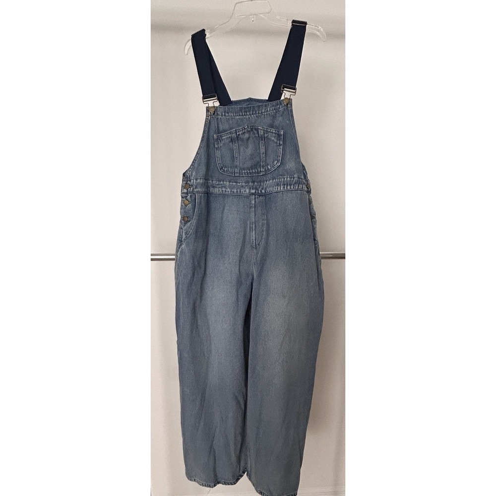 NWT Cider Light Blue Denim Overalls SZ 0XL